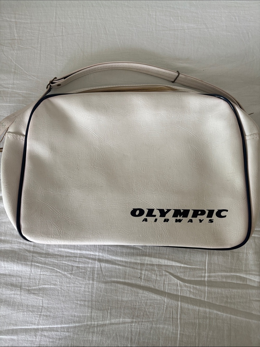 Vintage Olympic Airways Carry on Bag